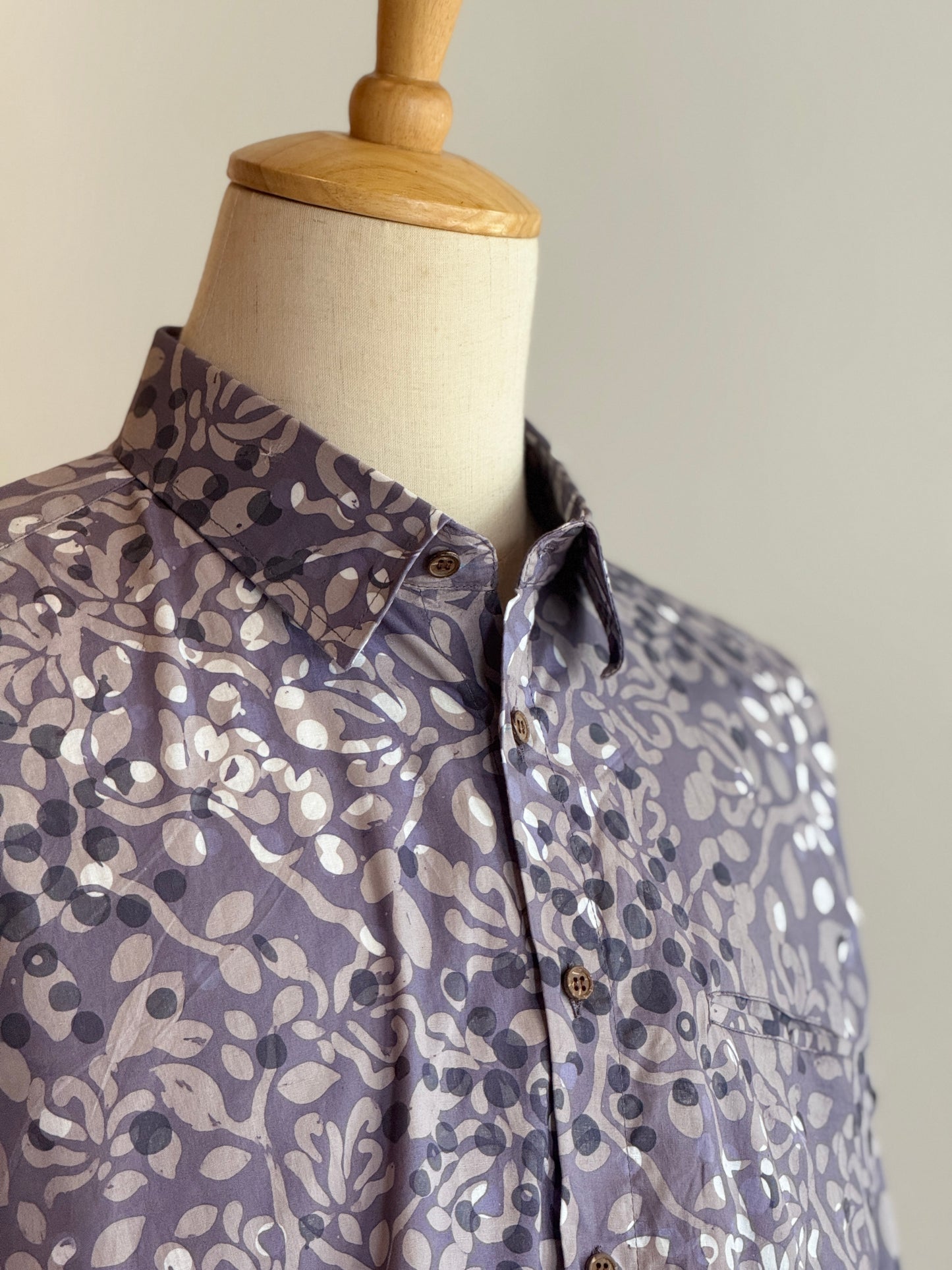 Men's Batik Shirt Long Sleeve Exclusive - 17