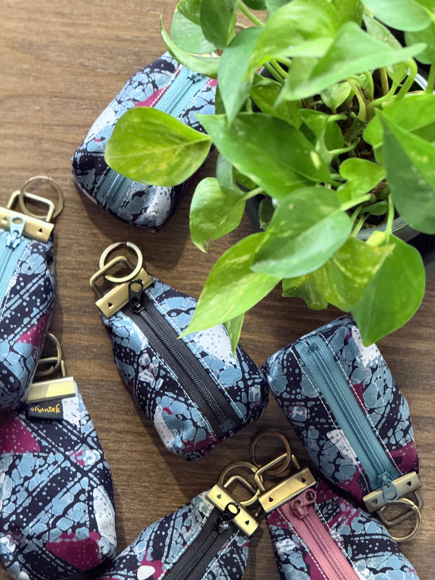 Batik Key-fob Pouch 23