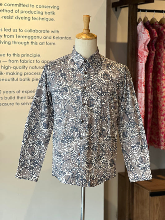 Men's Batik Shirt Long Sleeve (Exclusive) - 11