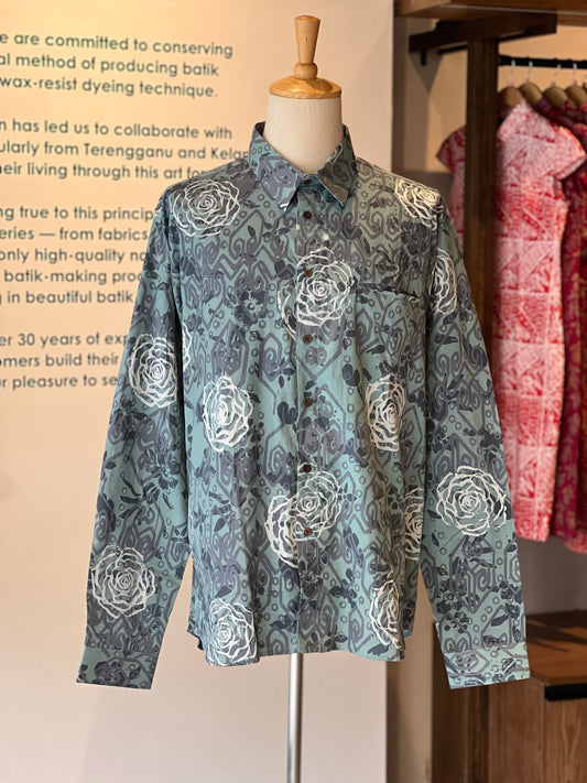 Men's Batik Shirt Long Sleeve ‘X’ (Exclusive) - 20