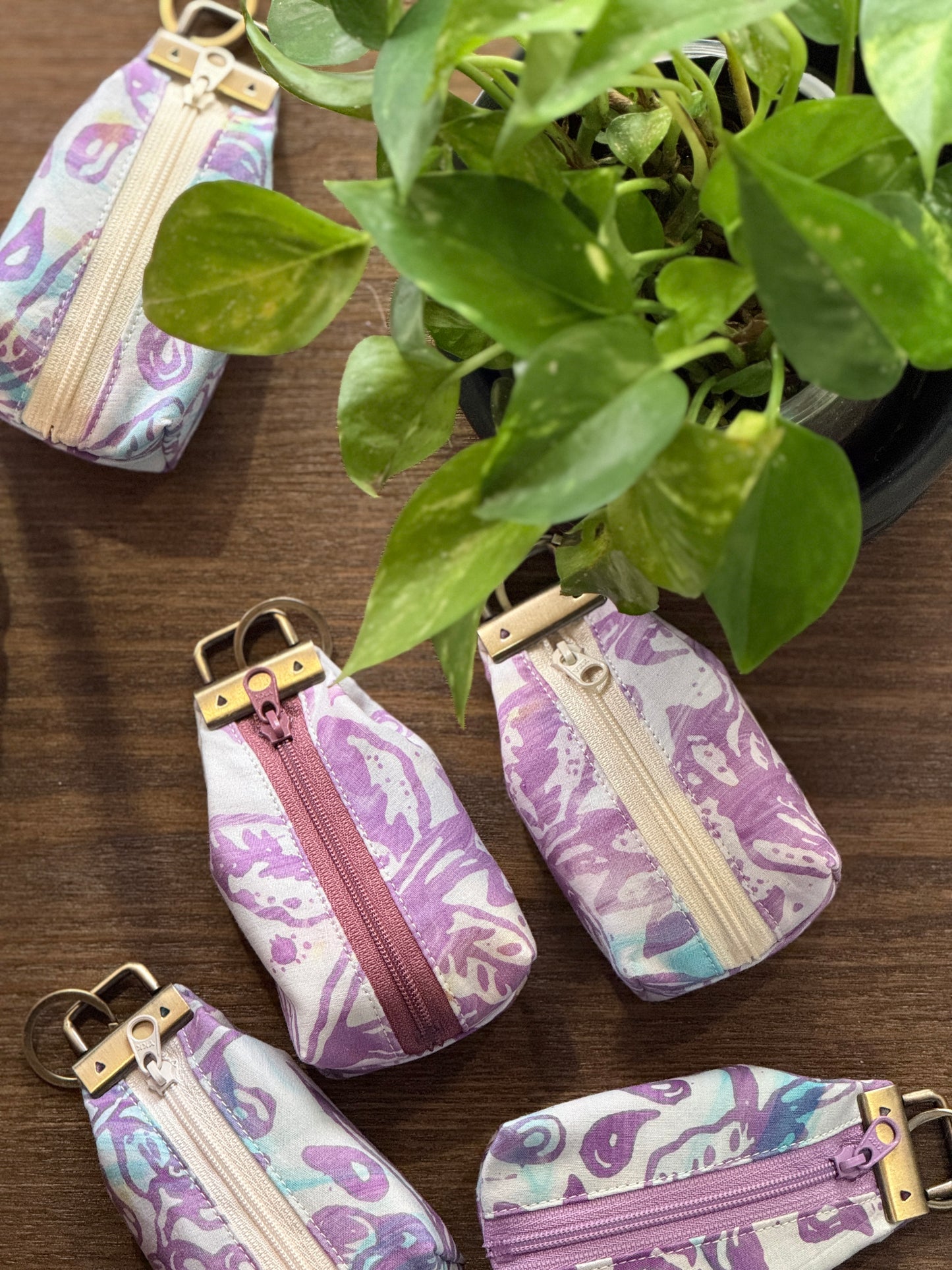 Batik Key-fob Pouch 16