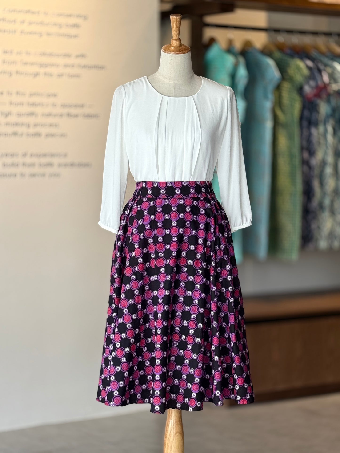 Ayu Lady Midi Wavy Skirt 13