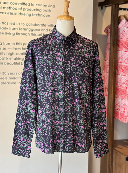 Men's Batik Shirt Long Sleeve (Exclusive) - 17