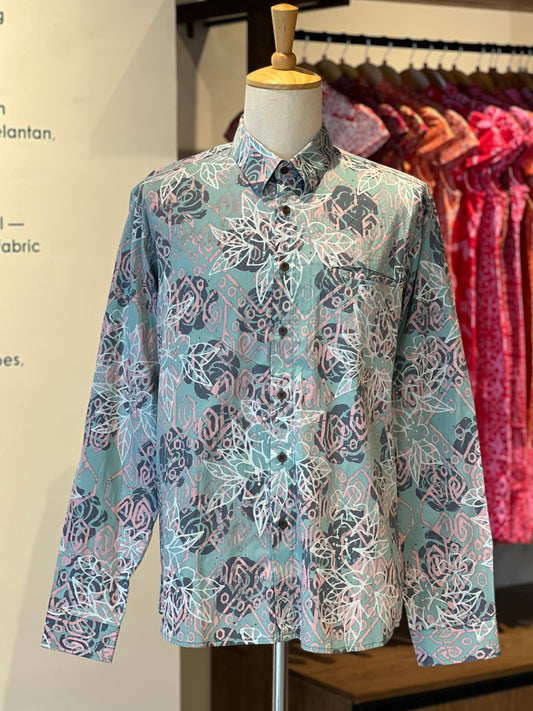 Men's Batik Shirt Long Sleeve KP (Exclusive) - 24