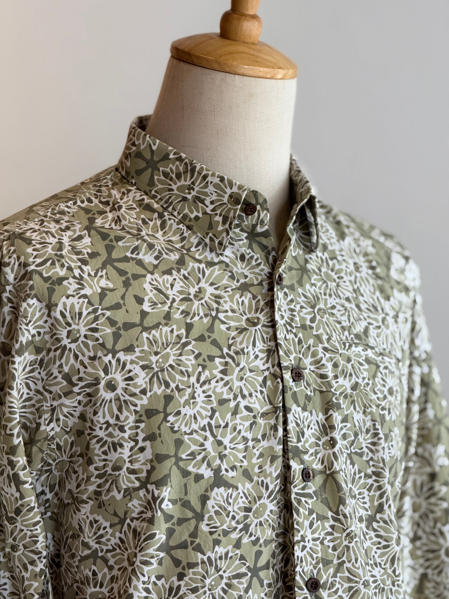 Men's Batik Shirt Long Sleeve Exclusive - 20