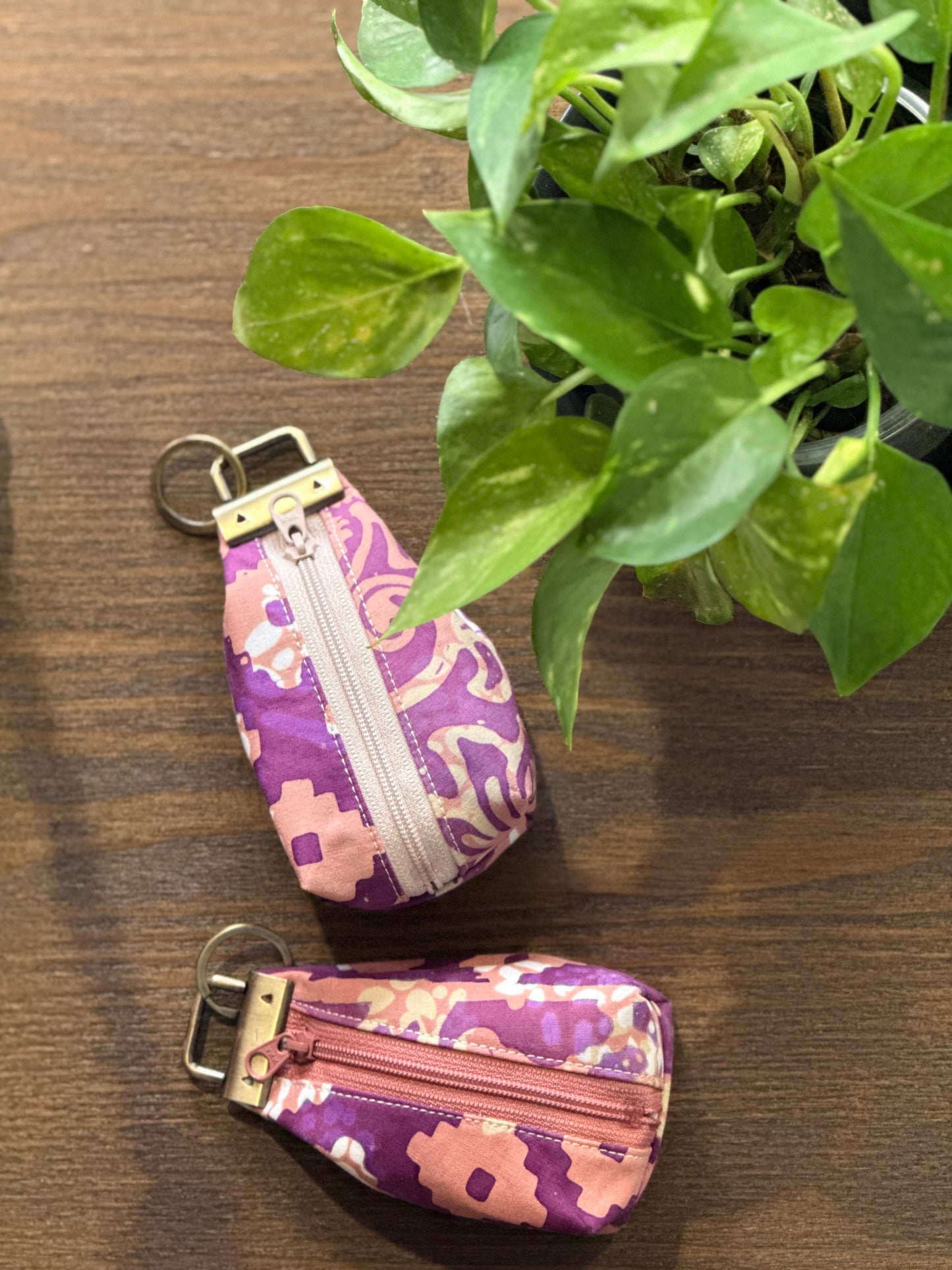 Batik Key-fob Pouch 44