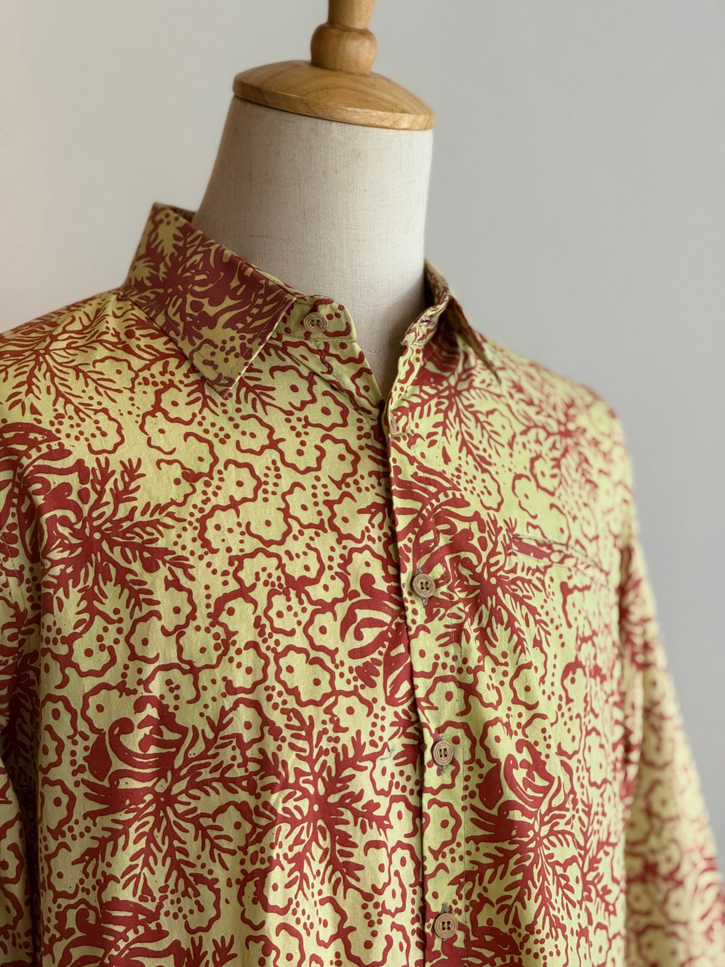 Men's Batik Shirt Long Sleeve Exclusive - 21