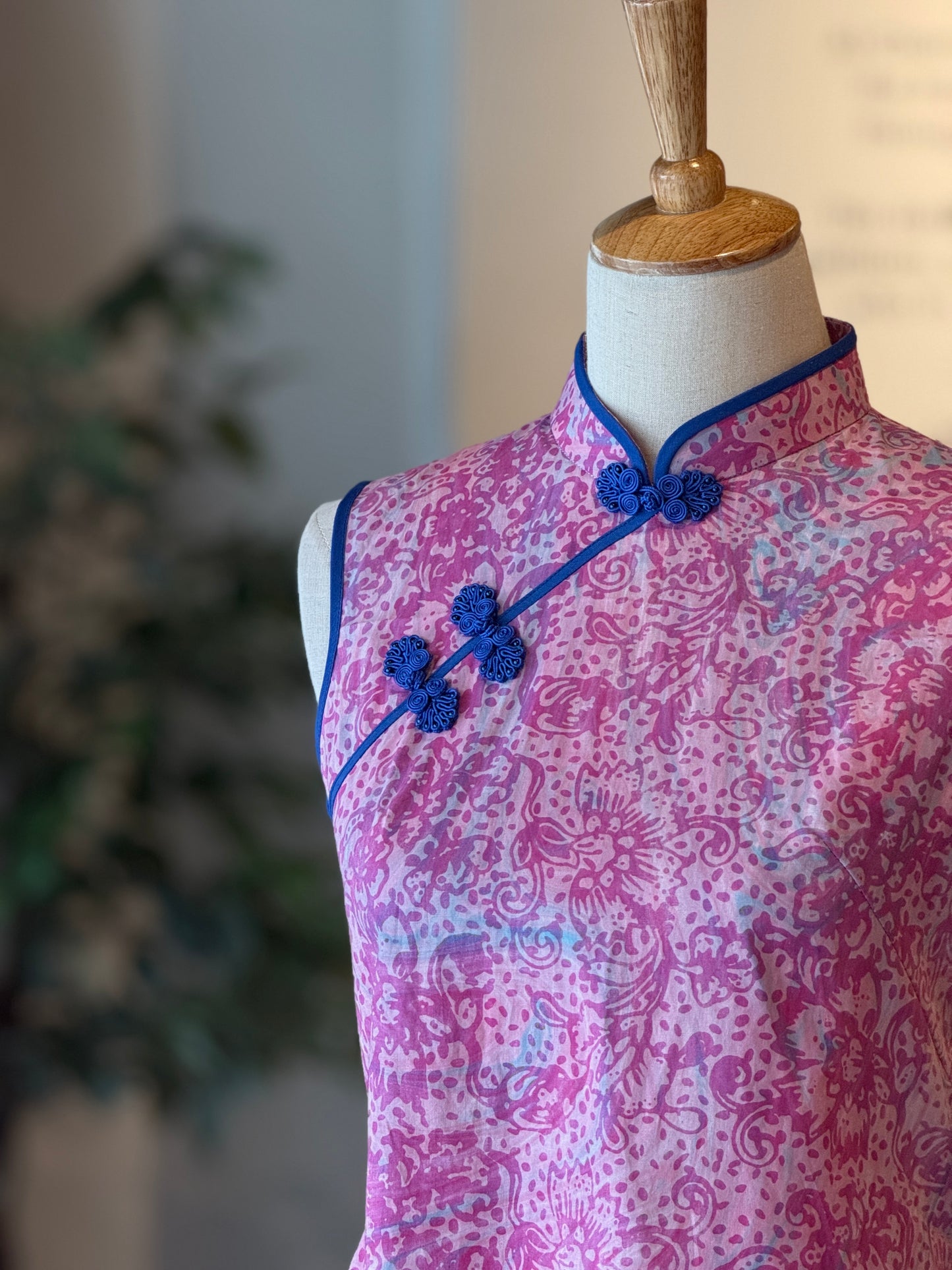 Sleeveless Qipao Top 01