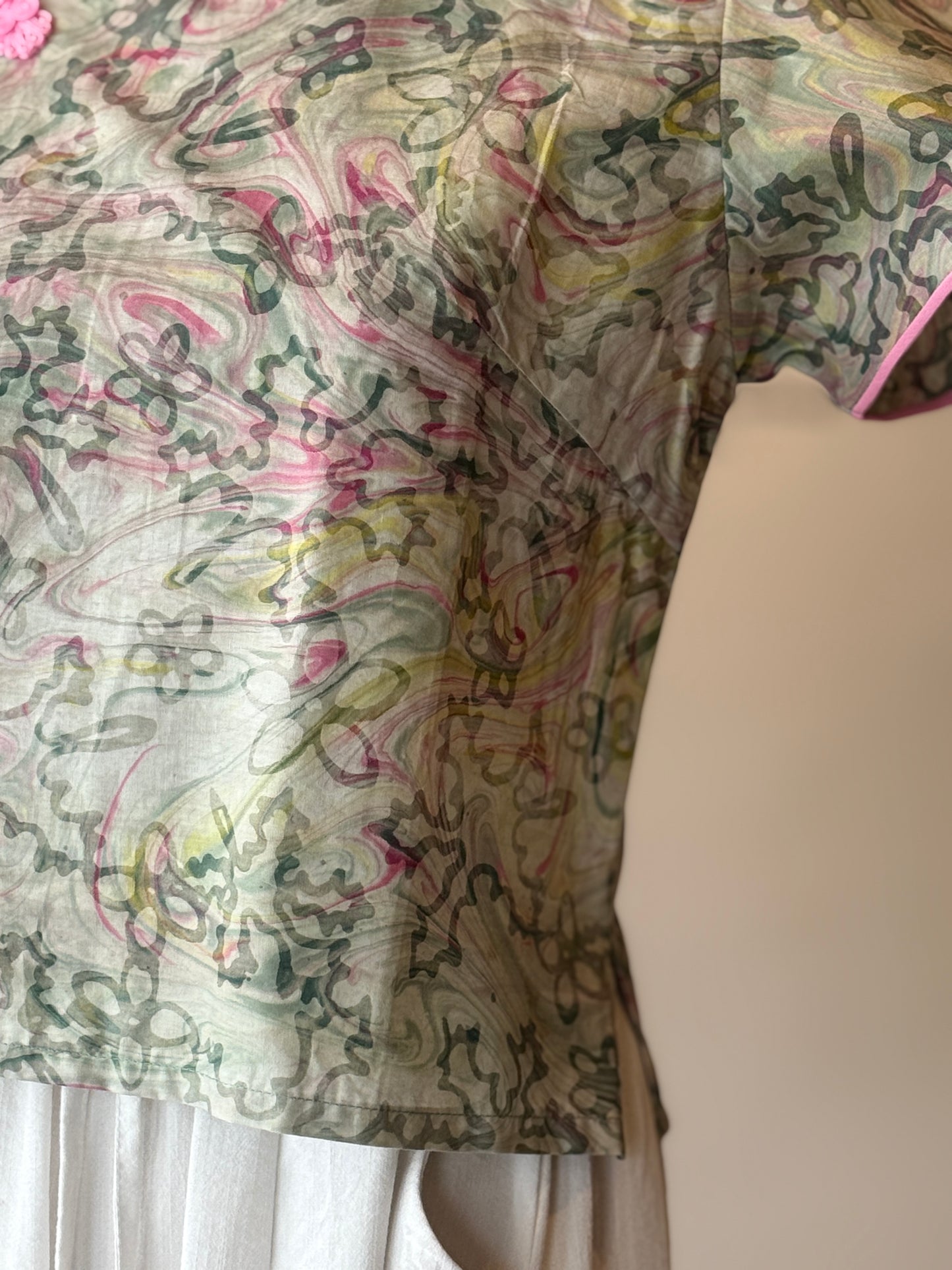 Pastel Qipao Top (Ombak Ganu) 19
