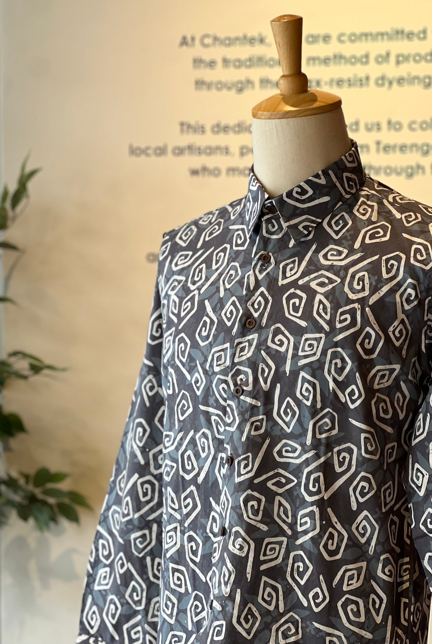 Men's Batik Shirt Long Sleeve (Exclusive) - 10