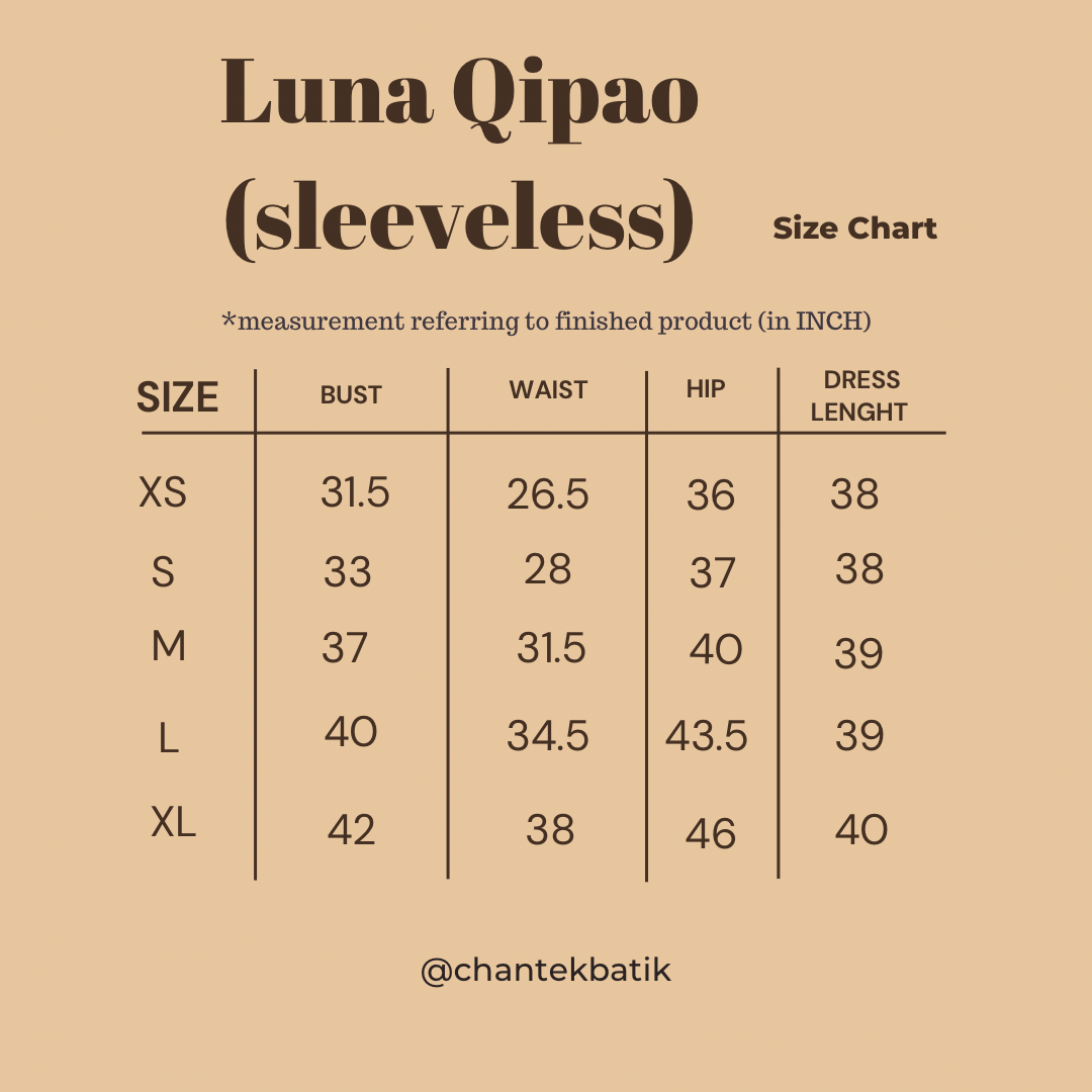 Luna Qipao Dress (sleeveless) 02