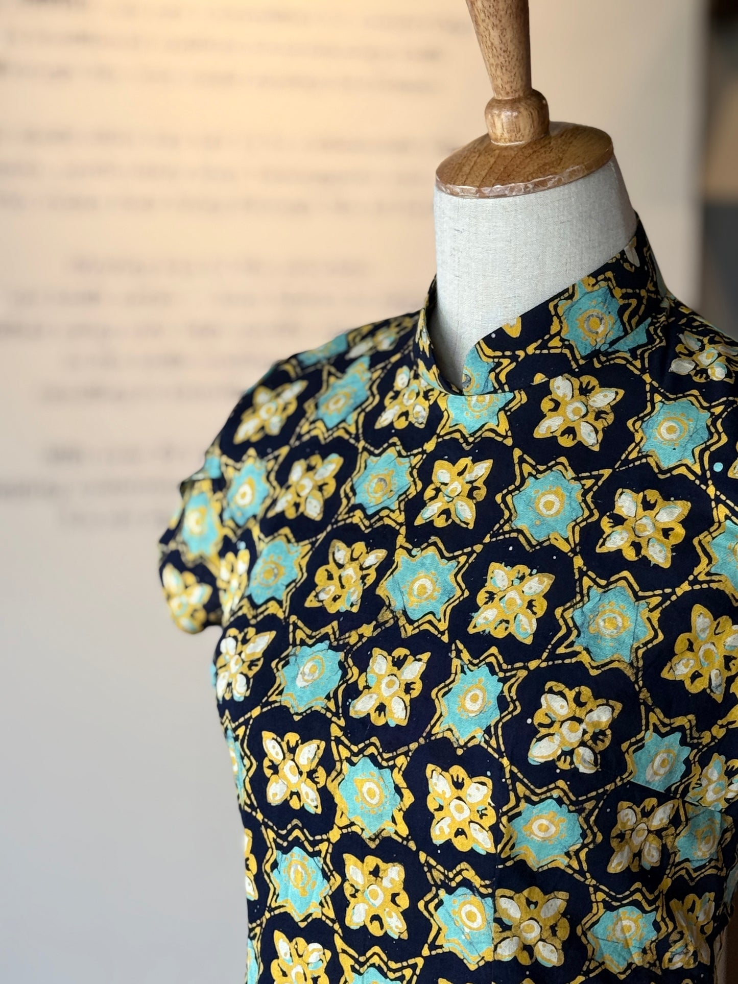 Luna Qipao Dress (with sleeve) 05