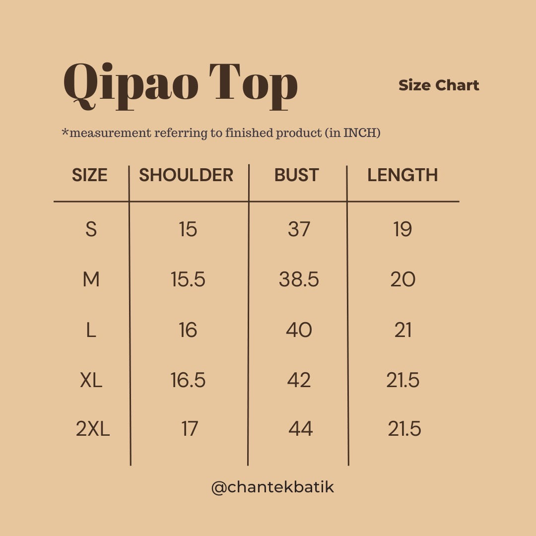 Pastel Qipao Top (Ombak Ganu) 05
