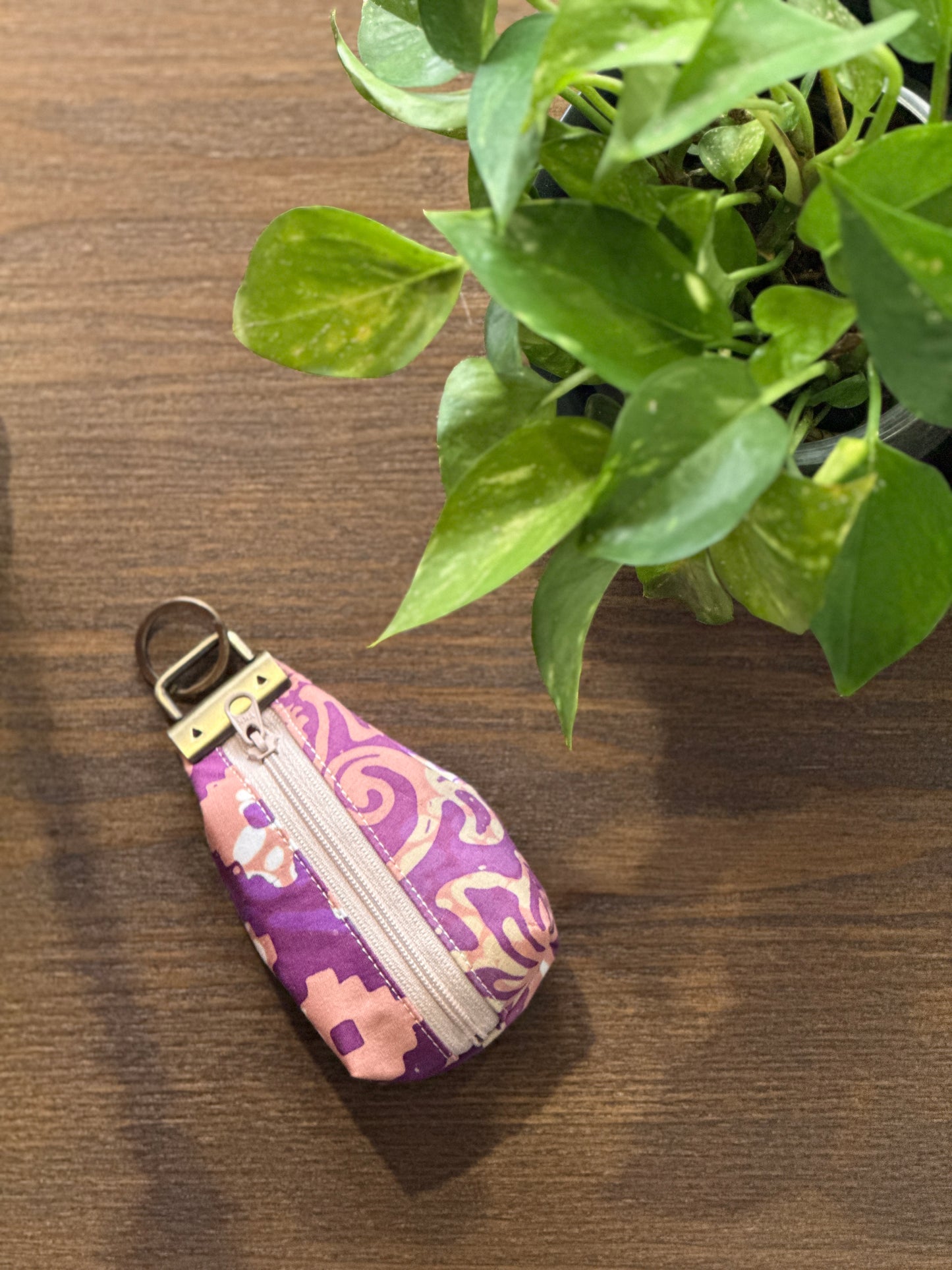 Batik Key-fob Pouch 44