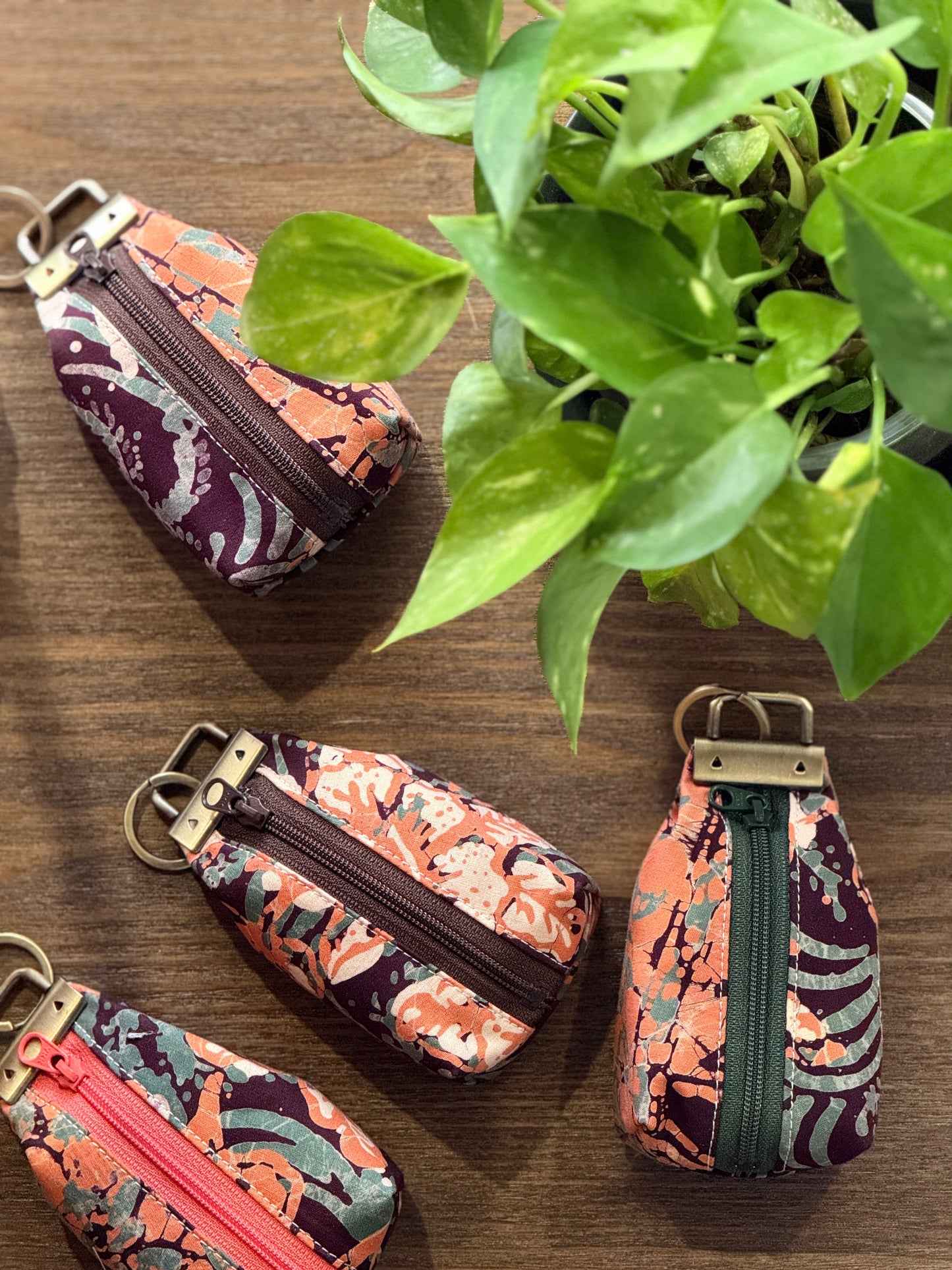 Batik Key-fob Pouch 31