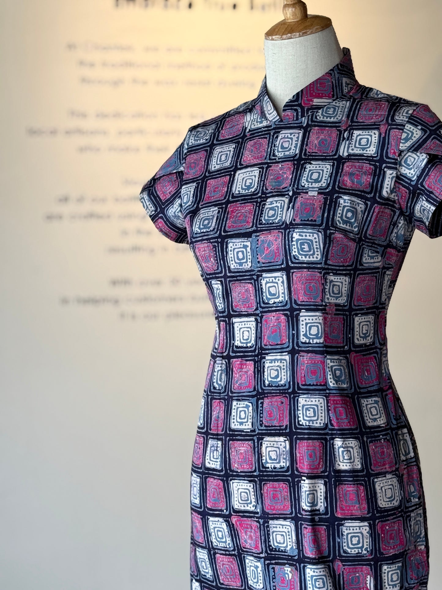 Luna Qipao Dress (with sleeve) 01