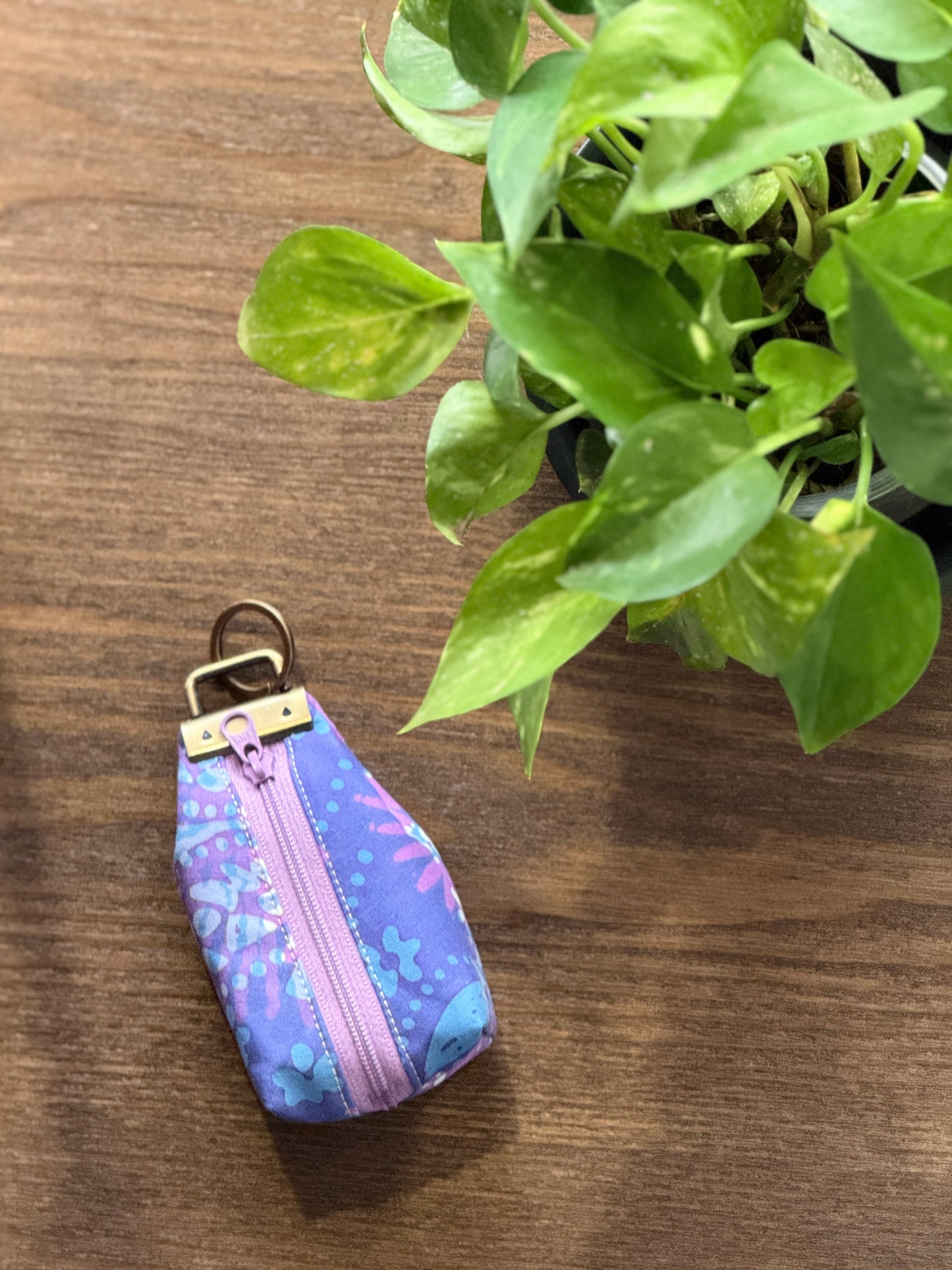 Batik Key-fob Pouch 34