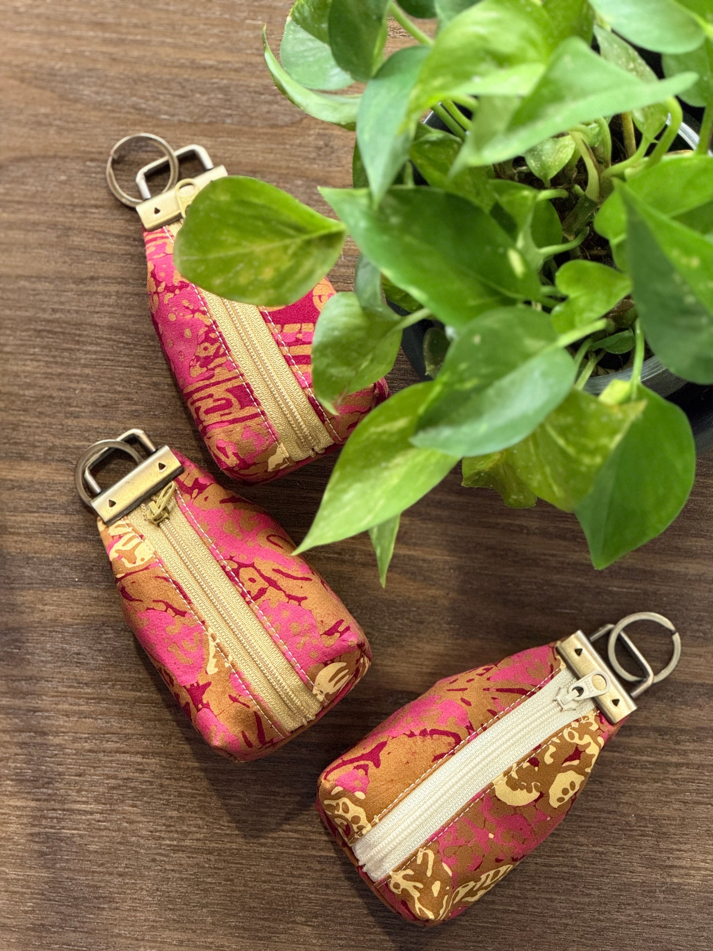 Batik Key-fob Pouch 26
