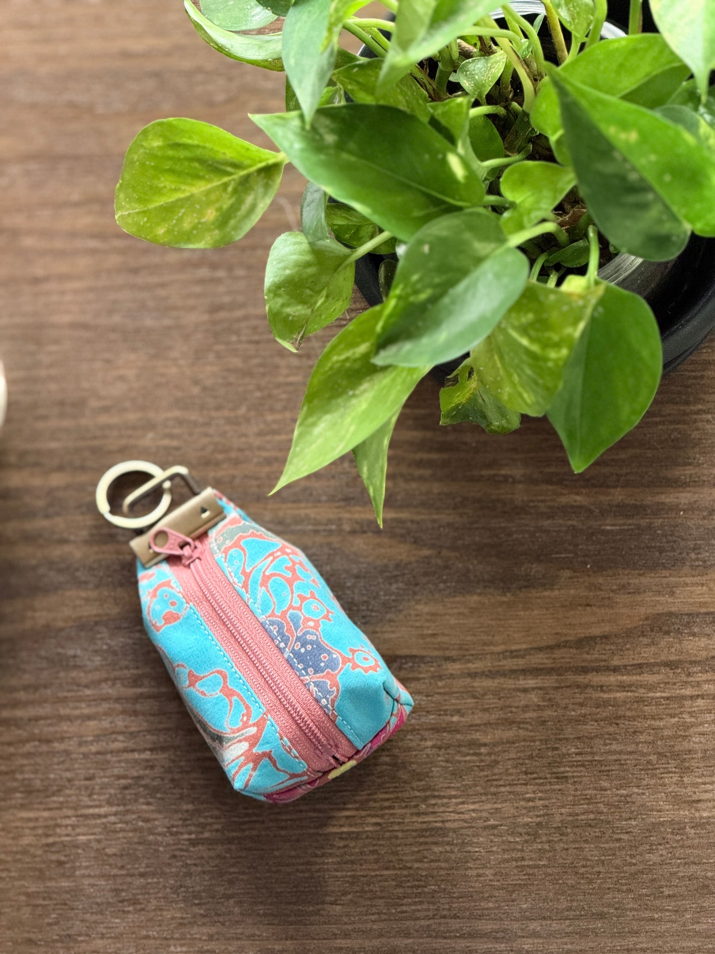 Batik Key-fob Pouch 04