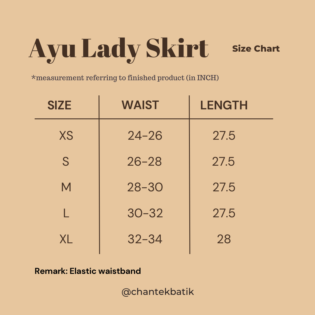 Ayu Lady Midi Wavy Skirt 13