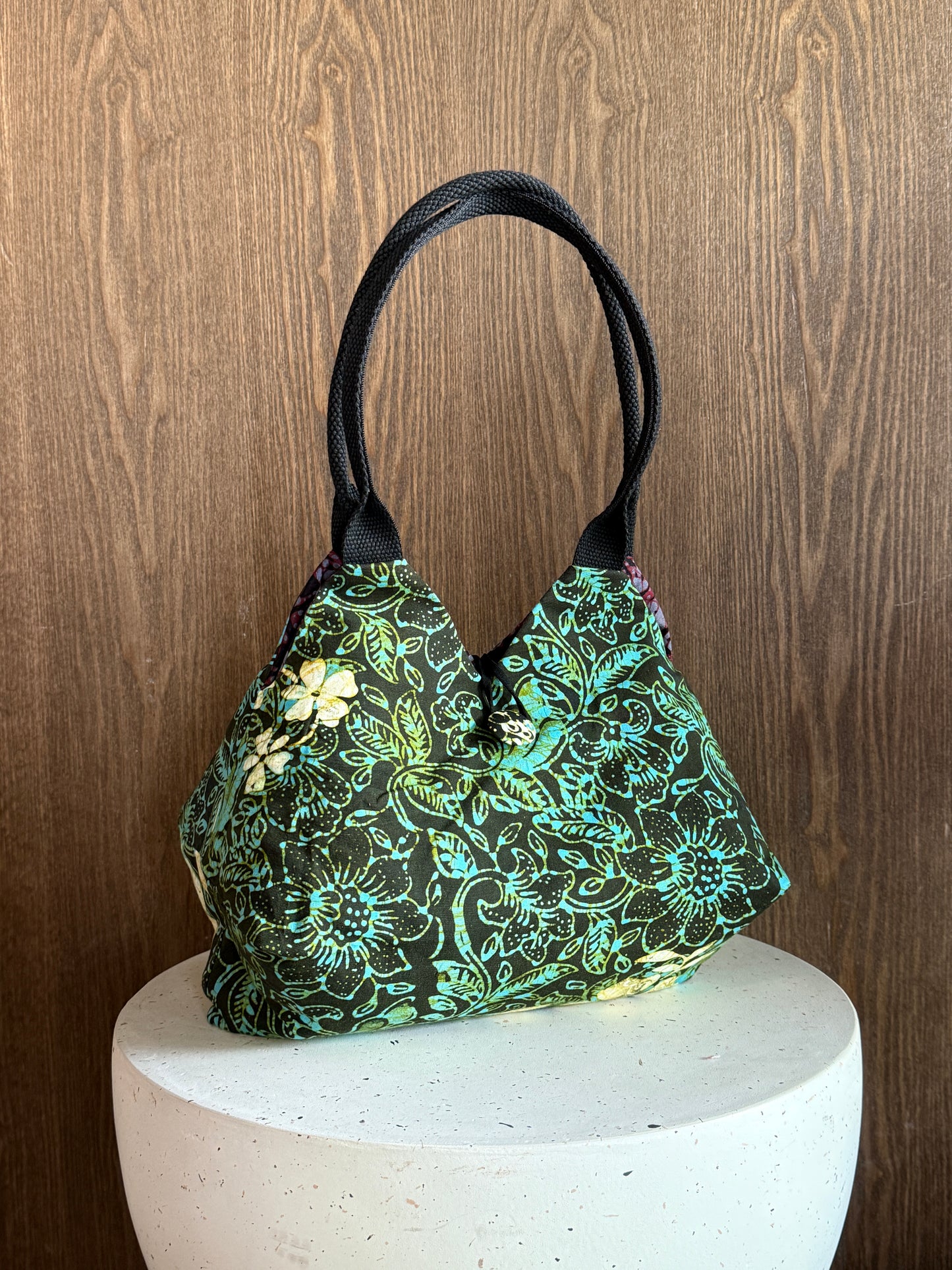 Julia Reversible Batik Handbag - 15