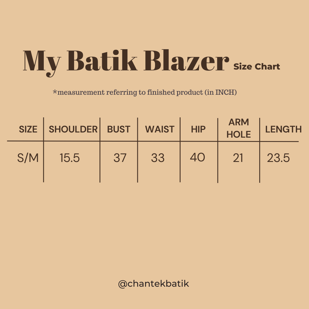 My Batik Blazer 01