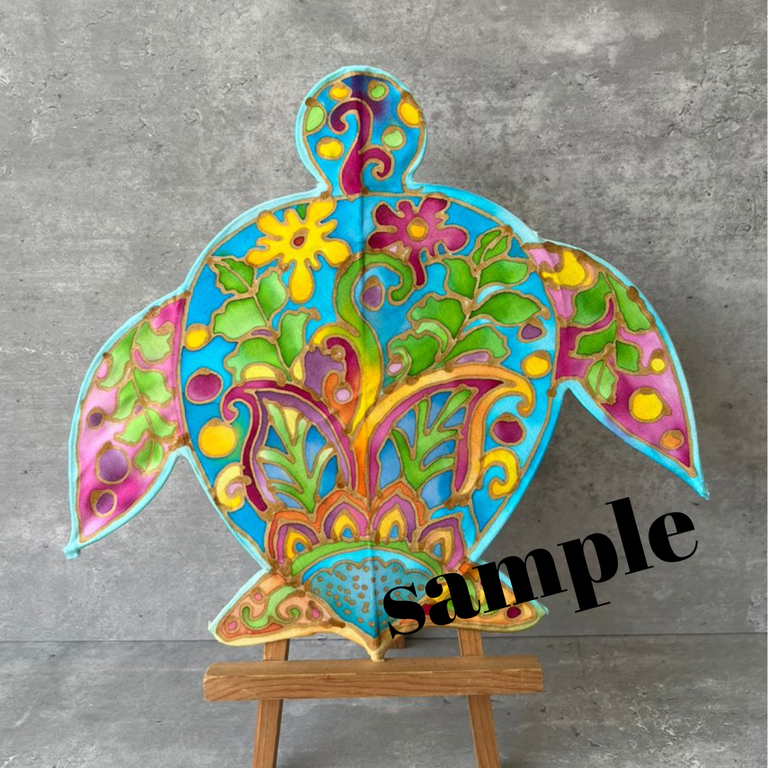 DIY Batik Painting Kit - Turtle 02