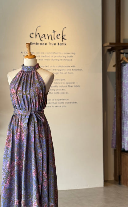 Maya Halter Neck Maxi Dress (Exclusive) - 13