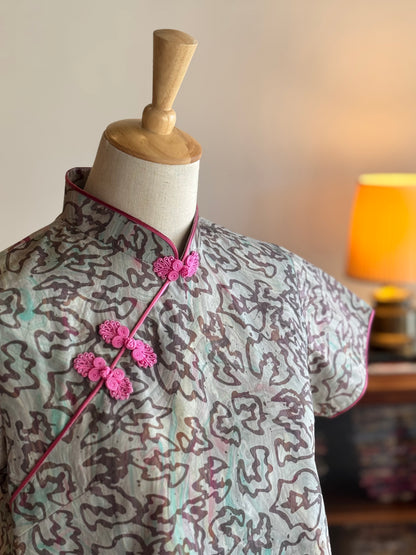 Pastel Qipao Top (Ombak Ganu) 04