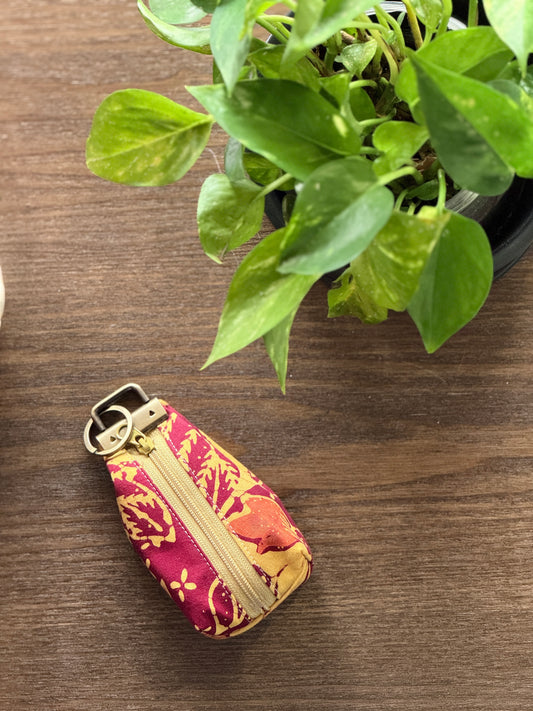 Batik Key-fob Pouch 03