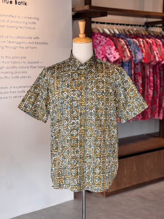 Men's Shirt Short Sleeve Classic Collar - Exclusive Satin 11