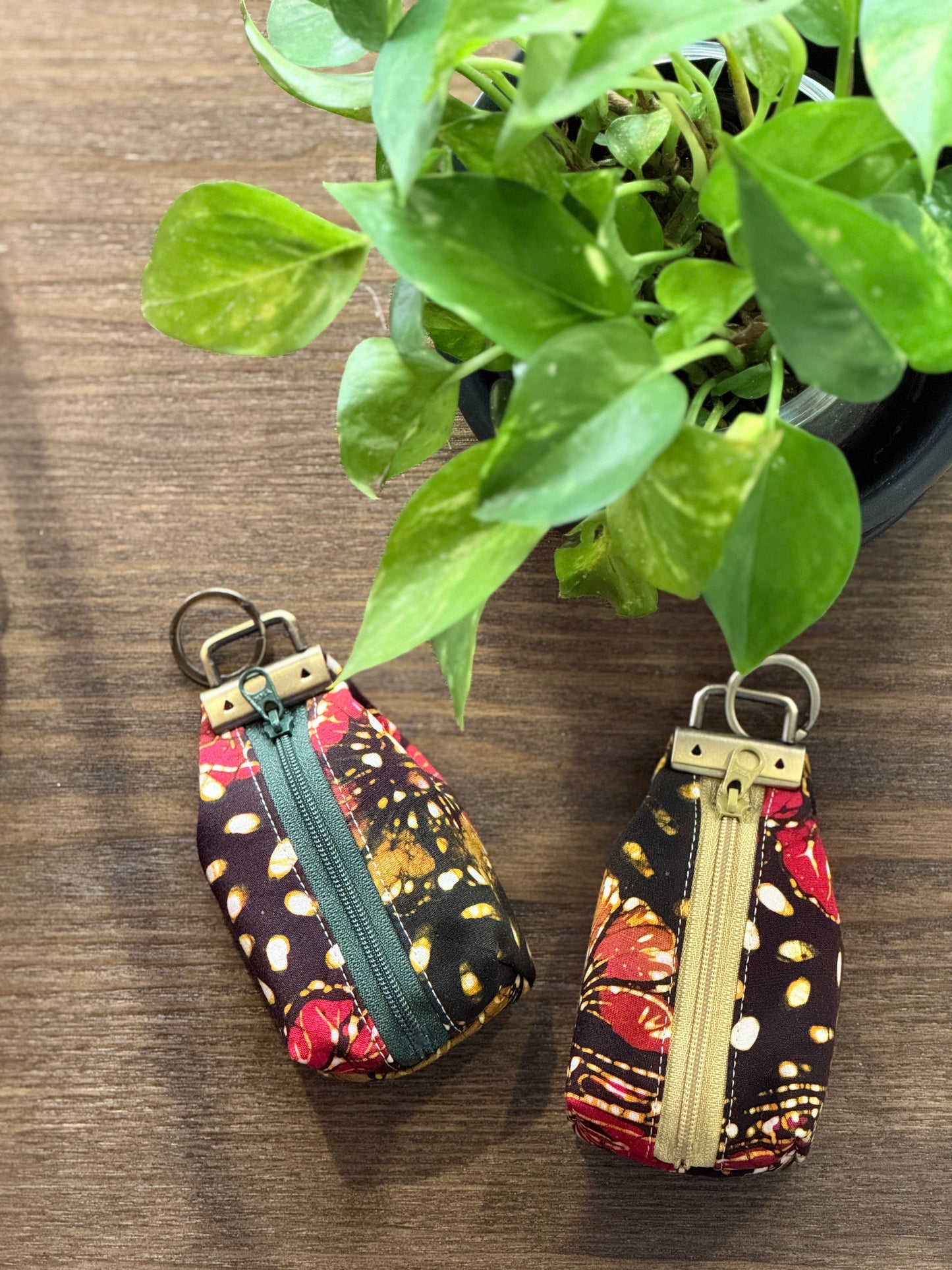 Batik Key-fob Pouch 17