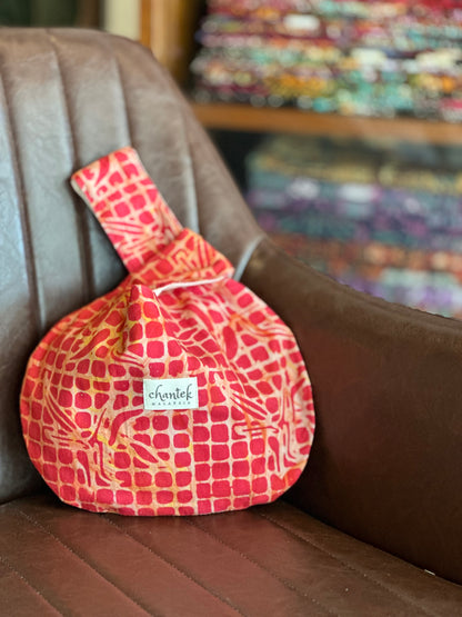Batik Knot Bag - 10