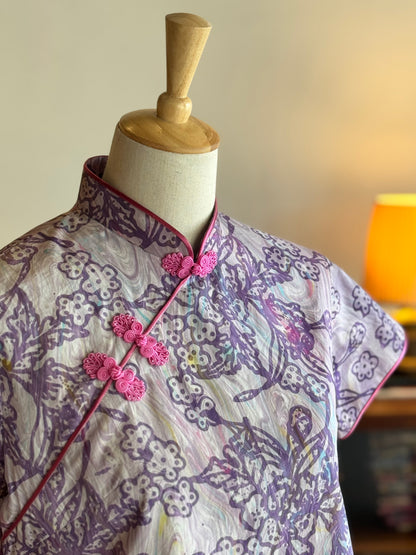 Pastel Qipao Top (Ombak Ganu) 08