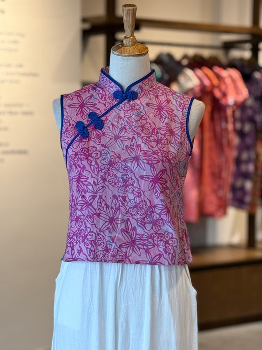 Sleeveless Qipao Top 06