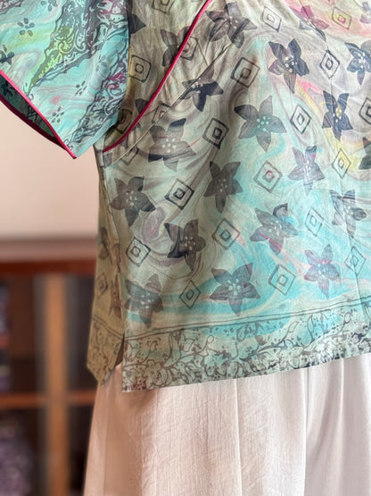 Pastel Qipao Top (Ombak Ganu) 17