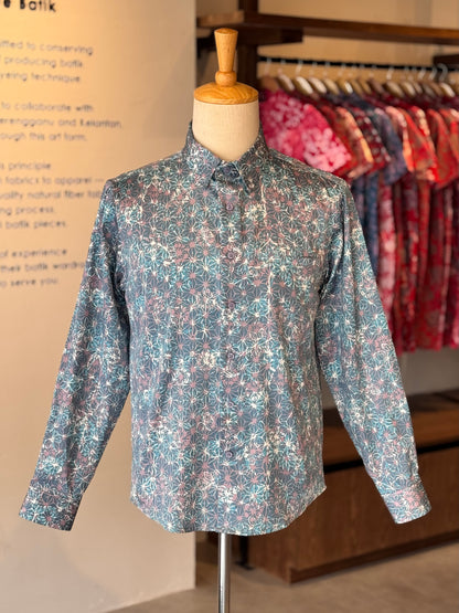 Men's Shirt Long Sleeve Classic Collar - Exclusive Satin 06