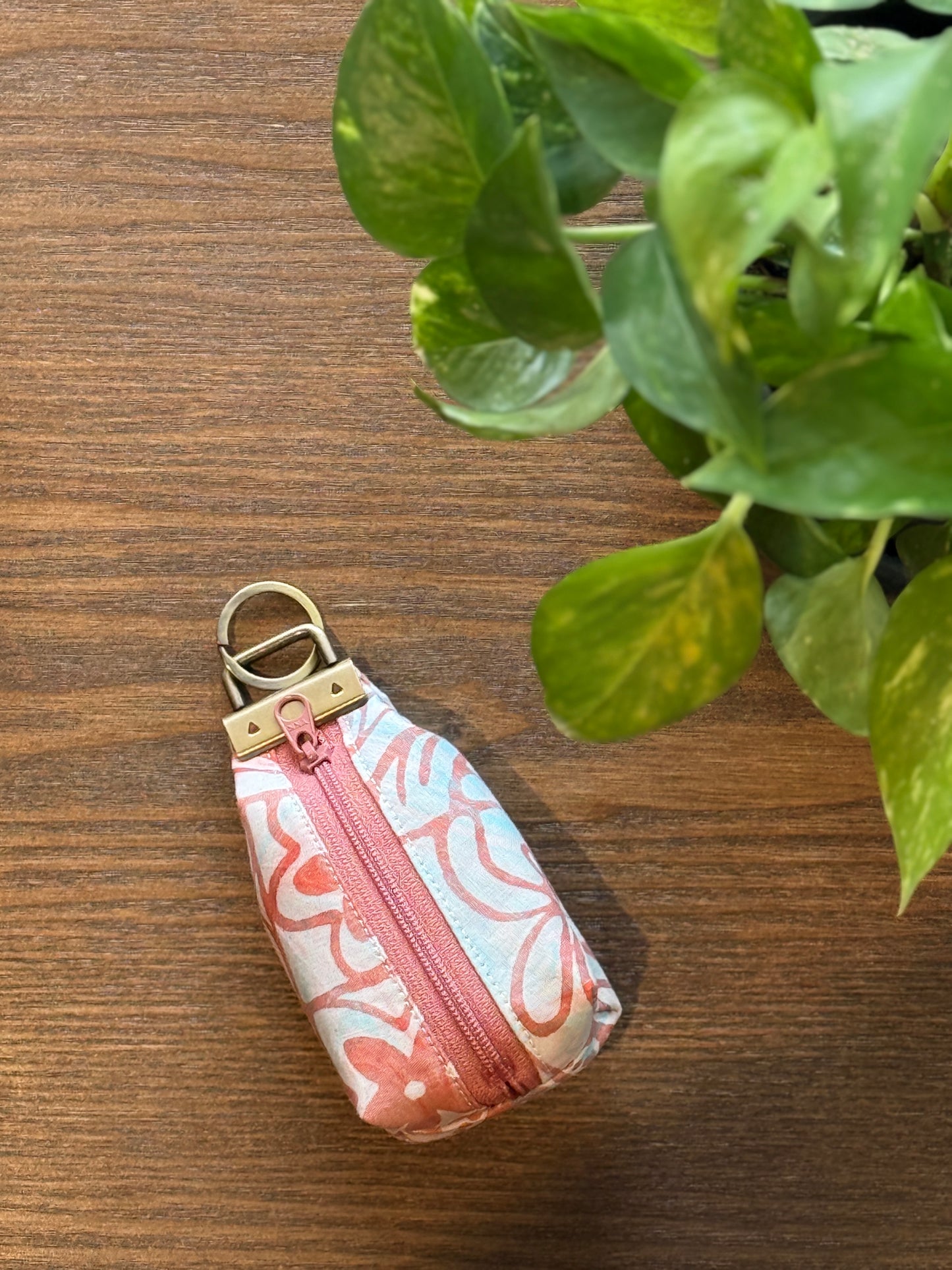 Batik Key-fob Pouch 08