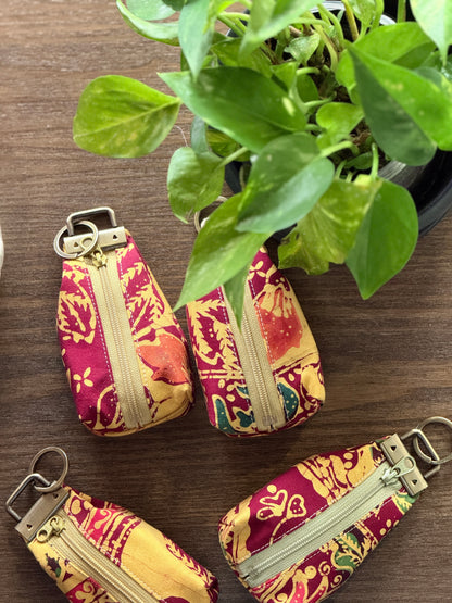 Batik Key-fob Pouch 03