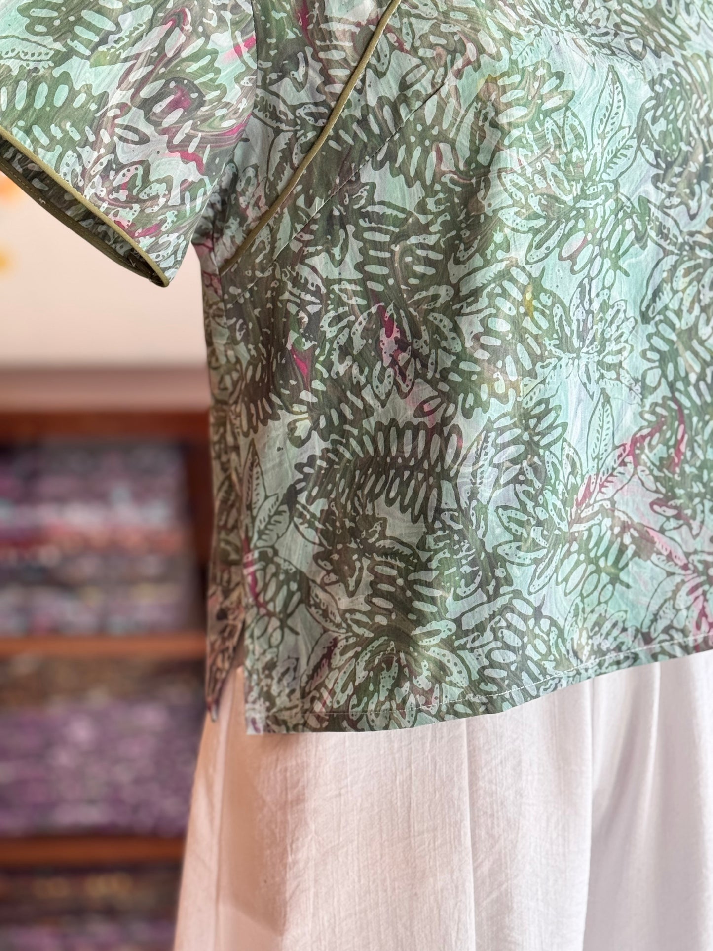 Pastel Qipao Top (Ombak Ganu) 23