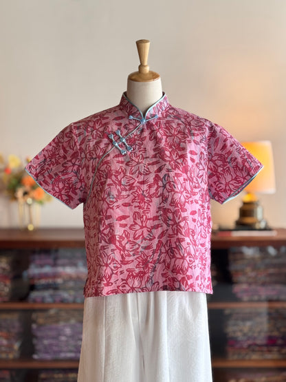 Pastel Qipao Top (Ombak Ganu) 15