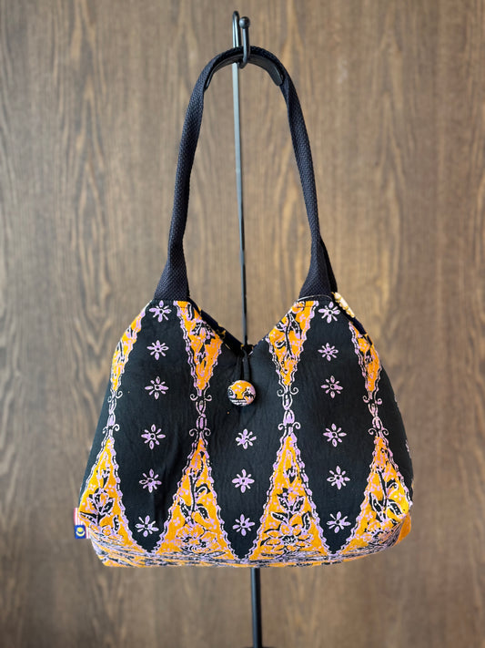 Julia Reversible Batik Handbag - 02