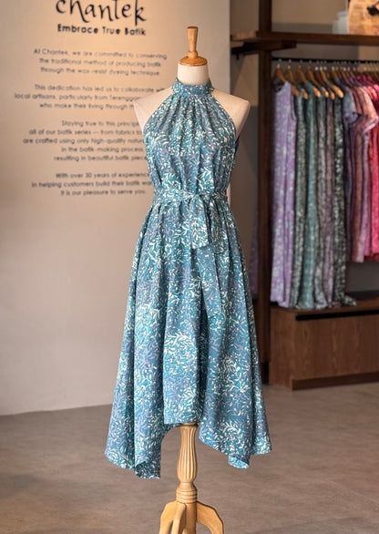 Maya Halter Neck Maxi Dress (Exclusive) - 05