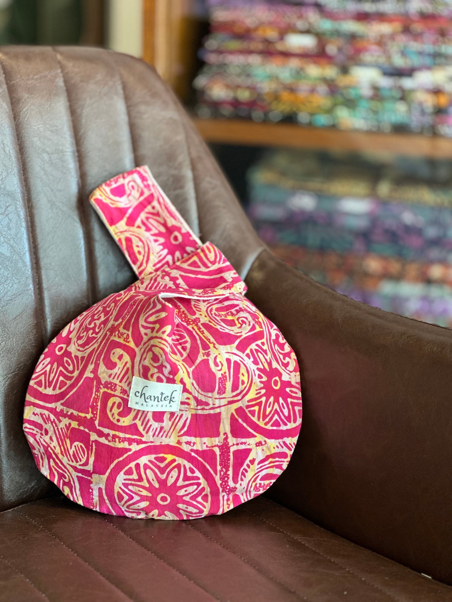 Batik Knot Bag - 09