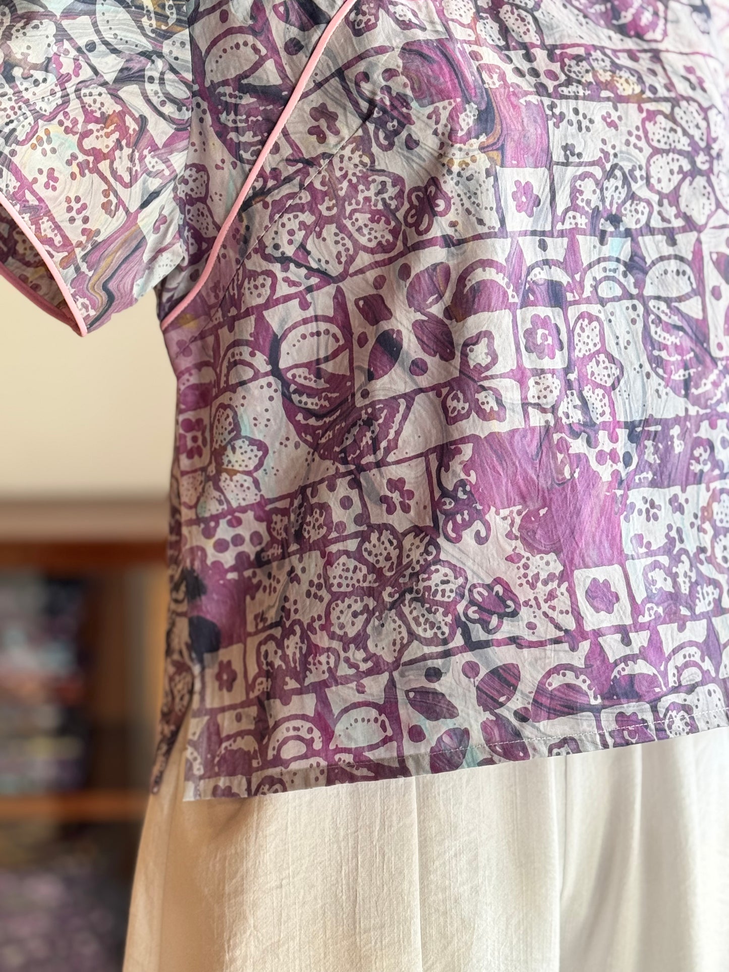 Pastel Qipao Top (Ombak Ganu) 18