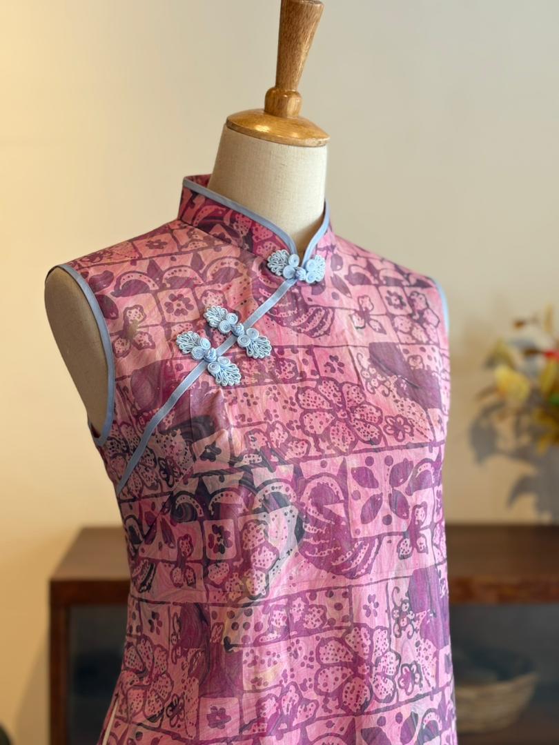 Sleeveless Qipao Top 16
