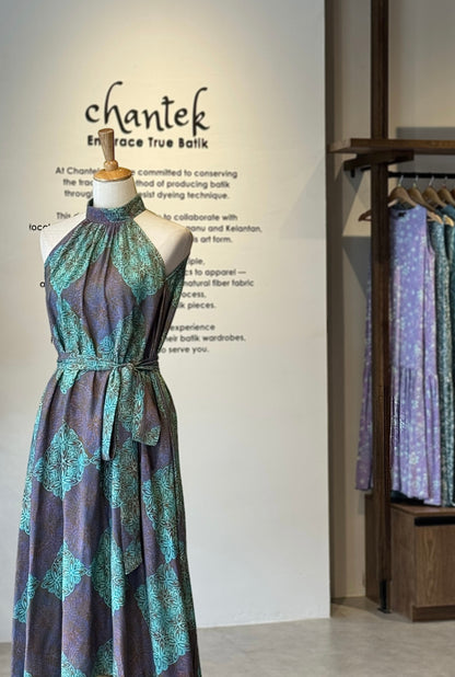 Maya Halter Neck Maxi Dress (Exclusive) - 03