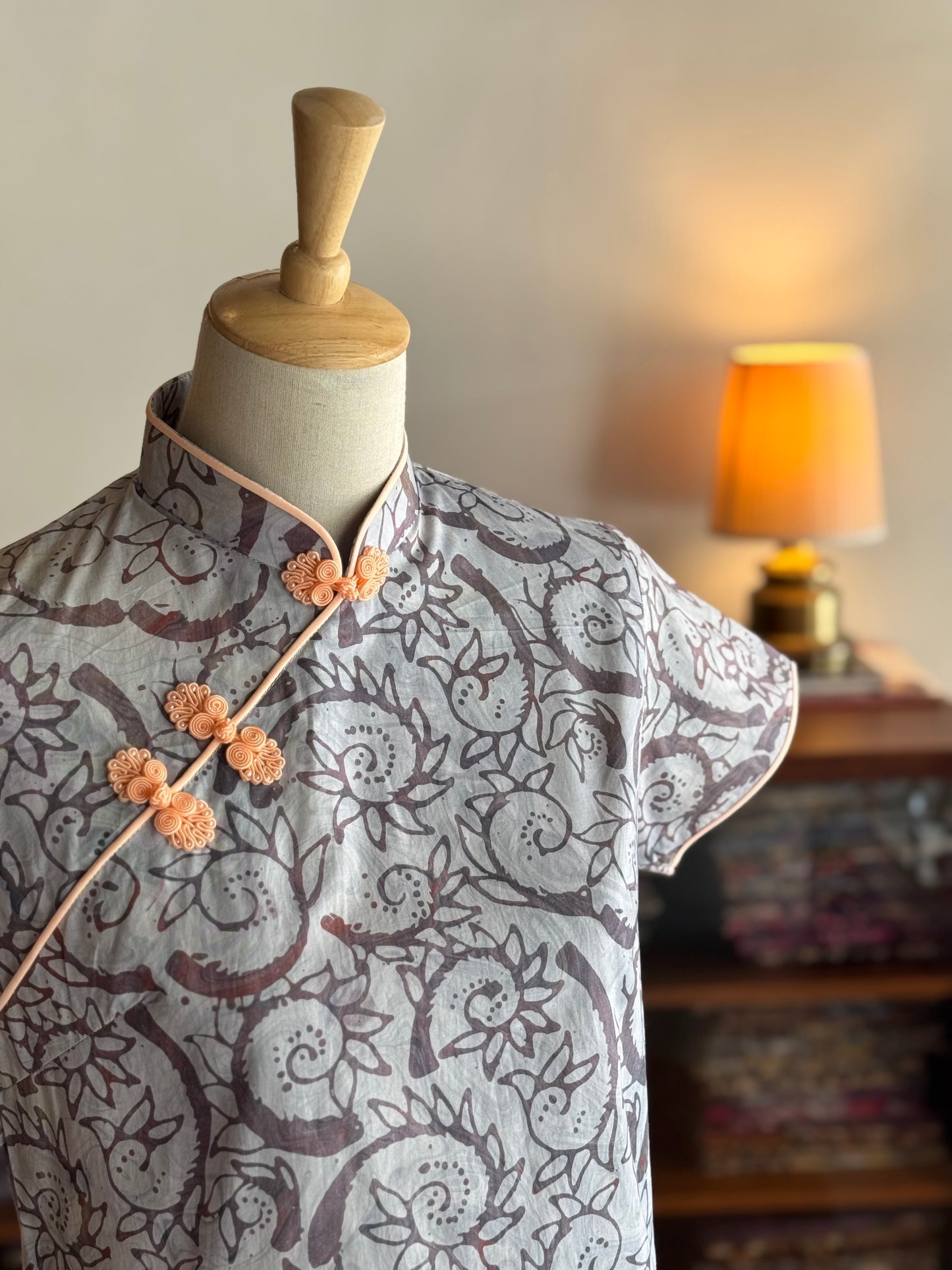 Pastel Qipao Top (Ombak Ganu) 14