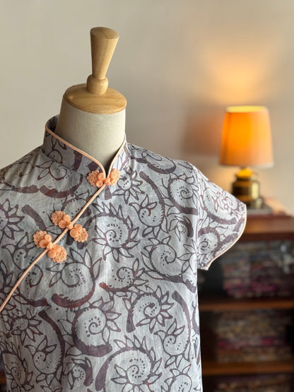 Pastel Qipao Top (Ombak Ganu) 14