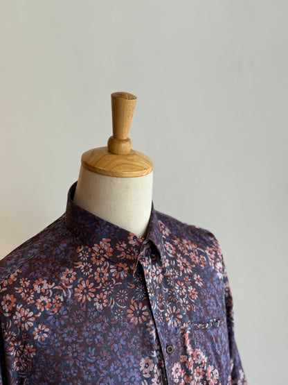 Men's Batik Shirt Long Sleeve Exclusive - Premium Cotton Silk 36